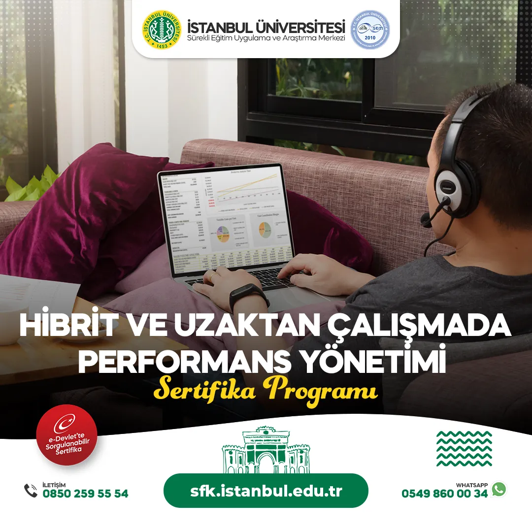 Hibrit ve Uzaktan Çalışmada Performans Yönetimi Sertifika Programı